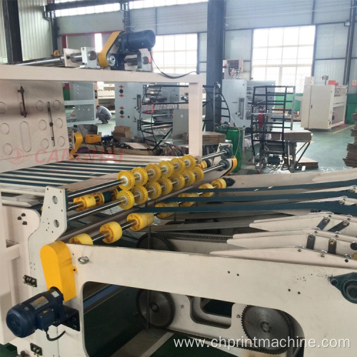 Double pieces automatic stitching machine for carton box